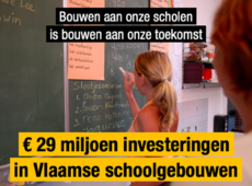 Minister Weyts investeert in scholenbouw in Genk