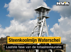 Laatste rechte lijn in de totaalrestauratie van de steenkoolmijn in Waterschei