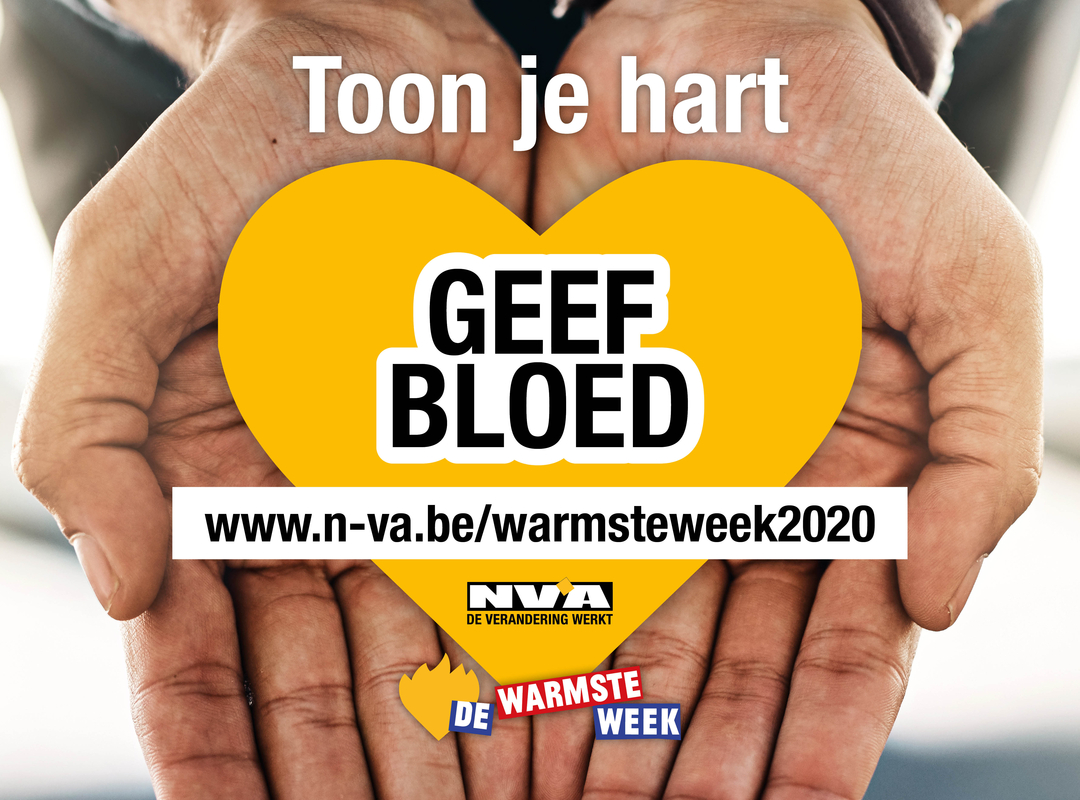 N-VA Genk doet mee aan de Warmste Week